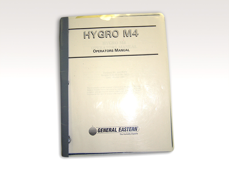 Hygro M4 Operations Manual.