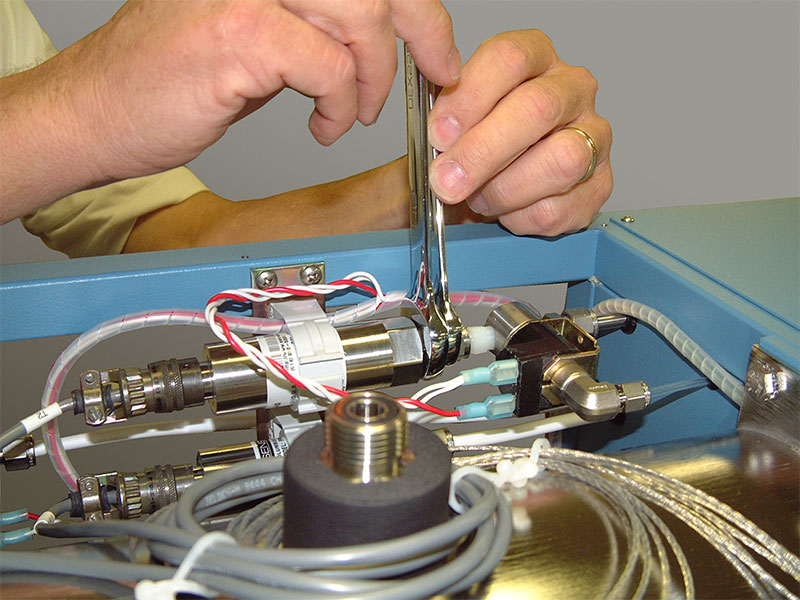 Remove Pressure Transducer T2.