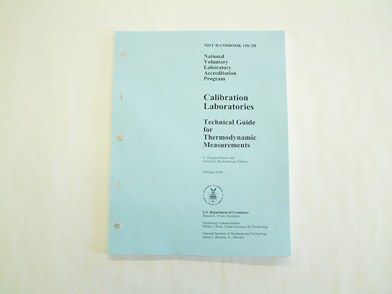 Technical Guide for Thermodynamic Measurements.